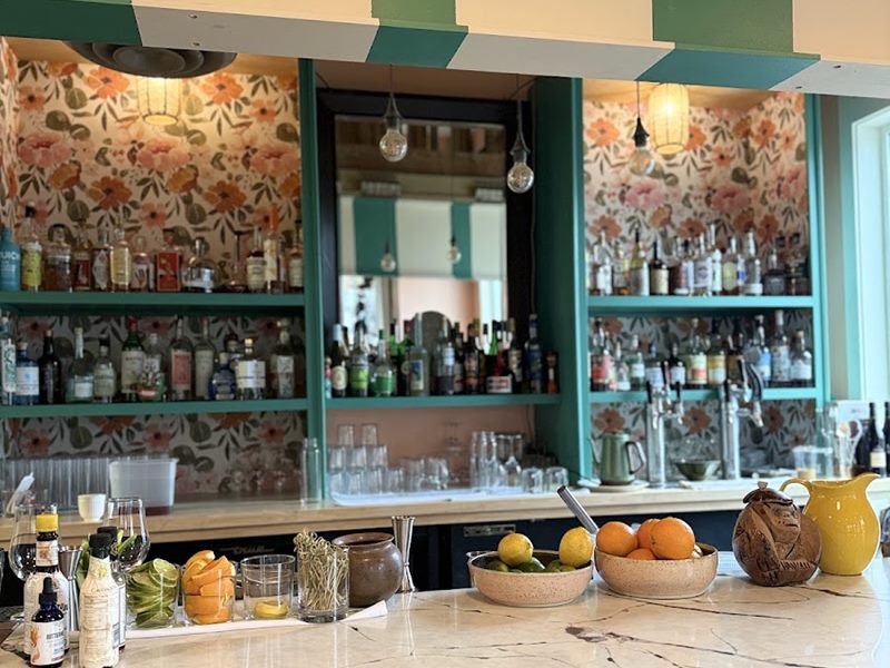 Chez Lafayette Creole Brasserie interior